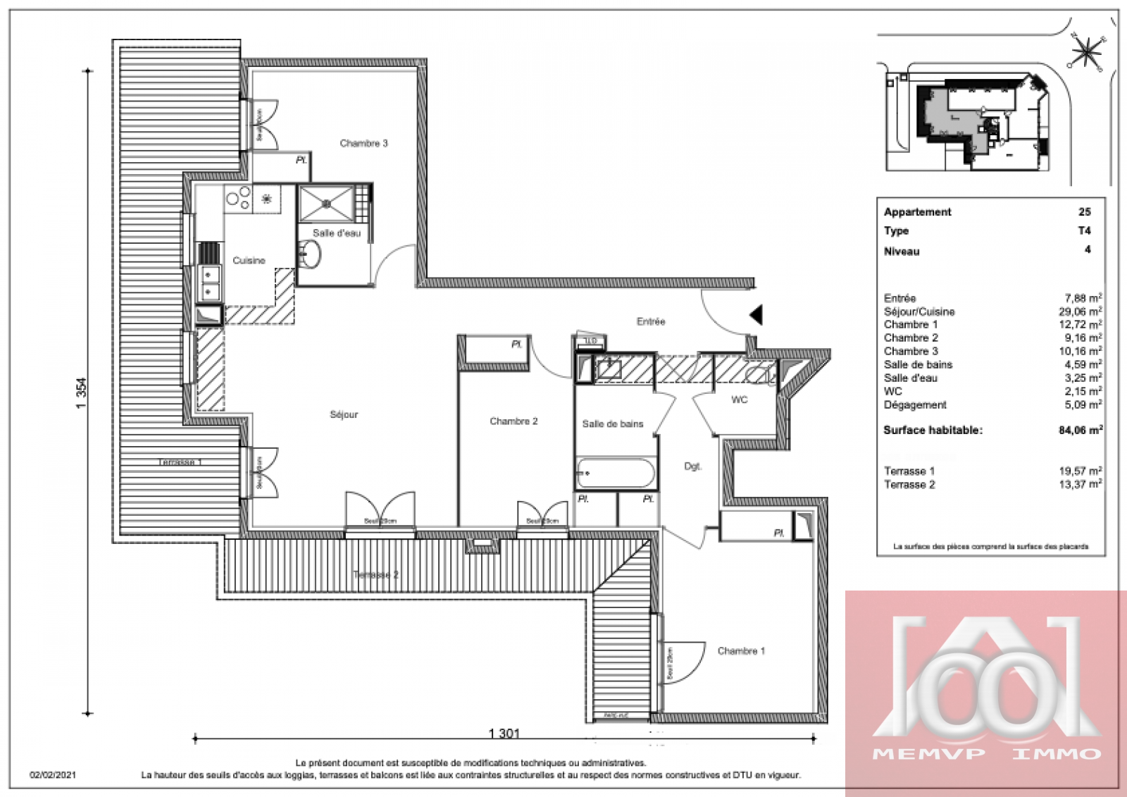 Image_, Appartement, Le Blanc-Mesnil, ref :MSVAP90001149